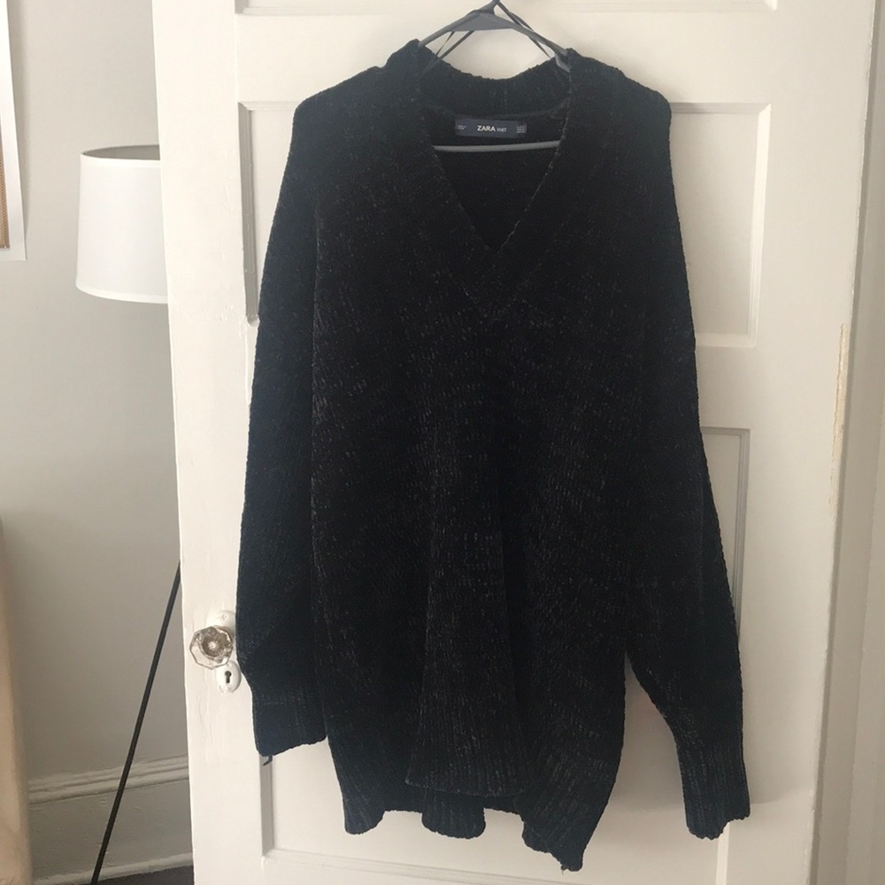 Zara Chenille Sweater Dress